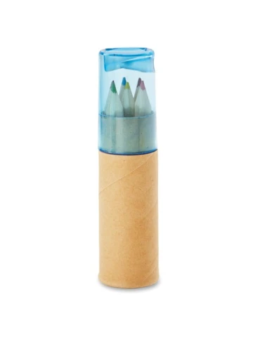Crayons de couleur personnalisés - Tube de 6 - PETIT LAMBUT