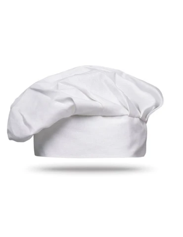 Toque de chef personnalisée en coton 130g/m2 - CHEF