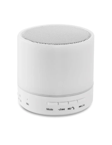 Haut-parleur Rond LED Personnalisé - ROUND WHITE