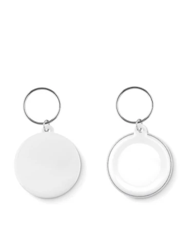 Porte-clés en métal personnalisés avec insert en papier - PIN KEY