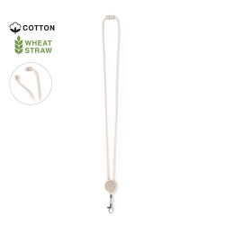 Lanyard Denain Écologique en Coton 100%