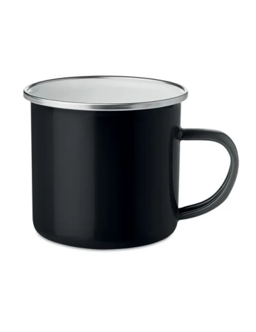 Tasse en métal émaillé plateado - Accessoire pratique pour téléphone personnalisé DOT