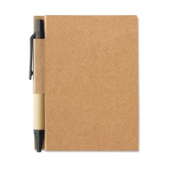 Bloc-notes avec Mini-Stylo CARTOPAD - Écologique et Pratique