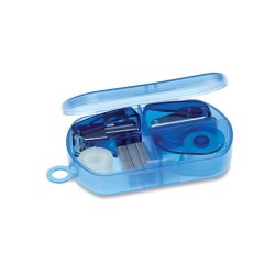 Set Papeterie Pratique en Boîte Plastique BUROBOX