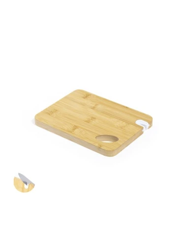 Planche à Découper Personnalisée Écologique avec Aiguiseur Polter - Ustensiles de Cuisine