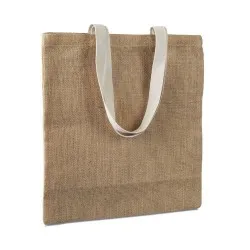 Sac provisions écologique en jute personnalisé JUHU