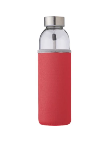 Bouteille en verre personnalisée de 500 ml avec housse Nika