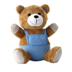 Ourson en peluche unique et personnalisé - Cadeau d'entreprise NICO