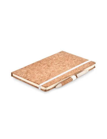 Carnet A5 et stylo en liège écologiques - SUBER SET