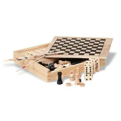 Jeux de société en bois personnalisés - 4 TRIKES dans une boîte