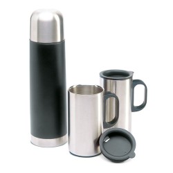 Bouteille Thermos 2 Tasses ISOSET - Pratique et Élégante