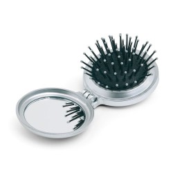 Brosse/Miroir Pliable B BEAUTY - Élégance et Praticité