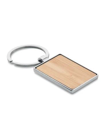 Porte-clés rectangle en bambou personnalisé BENDIGO