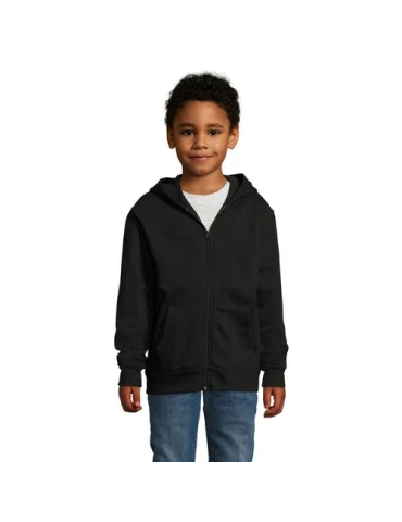 Hoodie Enfant Personnalisé avec Zip et Capuche - STONE KIDS