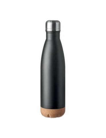 Bouteille isotherme double paroi écologique de 500 ml en acier inoxydable - ASPEN CORK