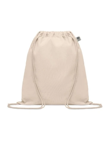 Sac à Cordon Éco-Responsable en Coton Organique Personnalisé - YUKI