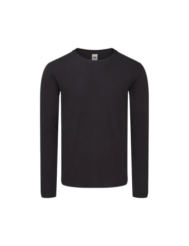 T-Shirt Long Sleeve Adulte en Coton Personnalisé Couleur Iconic
