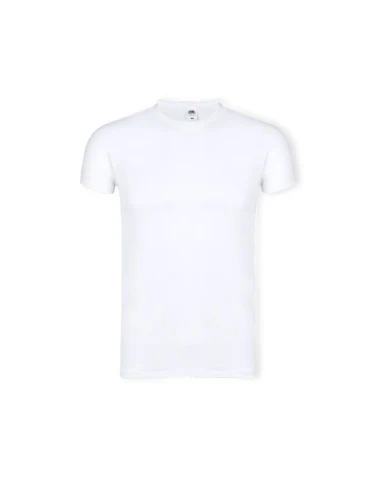 T-Shirt Blanc Personnalisé Écologique Adulte Iconic Fruit Of The Loom