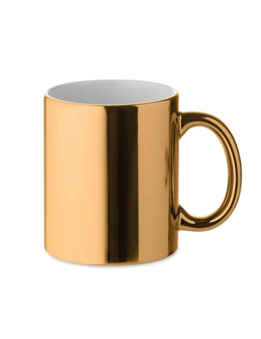 Tasse métalisée en céramique, cadeau d'entreprise HOLLY