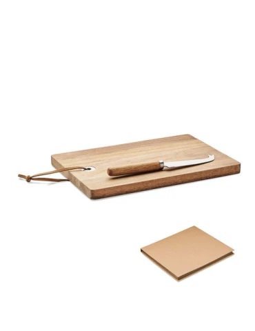 Plateau à fromage large en acacia personnalisé - OSTUR