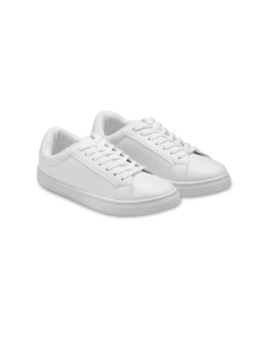 Baskets Personnalisées en PU Taille 38 BLANCOS pour le Quotidien