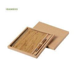 Set Hecan : Carnet A5 avec Stylo Bille Éco-Design