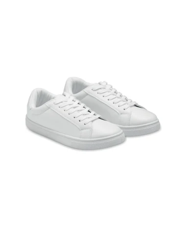 Baskets Confortables et Élégantes en PU Taille 37 - BLANCOS