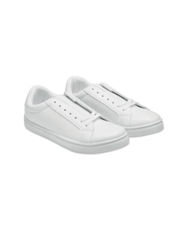 Baskets Personnalisées en PU Taille 47 - BLANCOS