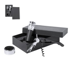 Set Vin Noarek - Coffret Élégant pour Amateurs de Vin