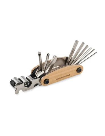 Pochette écologique et pratique multi outils en bambou - personnalisée MANO