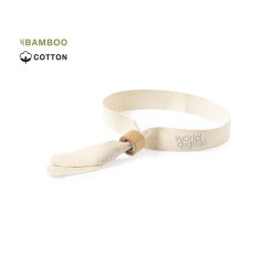 Bracelet Bosgo en Coton Naturel - Personnalisable