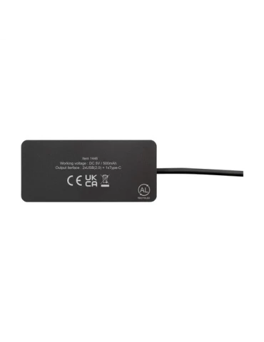 Tecco GRS Recycled Alu USB Hub