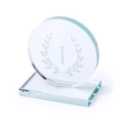 Plaque en Verre Personnalisée Trophée Owen