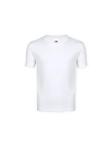 T-Shirt Enfant Blanc Personnalisé pas cher Iconic Fruit Of The Loom