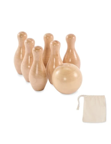 Mini jeu de quilles en pin écologique BOLITO