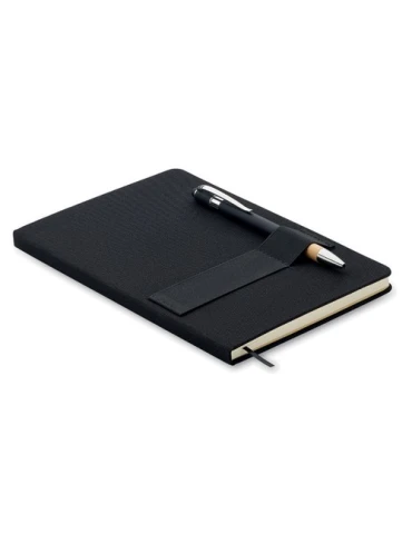 Carnet A5 RPET écologique avec stylo NOTA