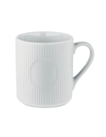 Tasse céramique striée 340 ml personnalisée RIBMUG