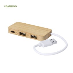 Port USB Norman en Bambou - Éco-Responsable et Pratique