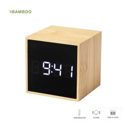 Horloge Multifonction Melbran en Bambou