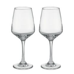 Ensemble de 2 verres à vin CHEERS