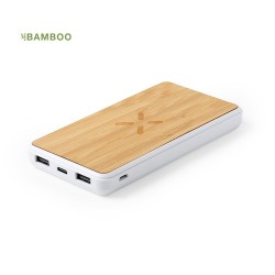 Power Bank Dickens : Chargeur Innovant en Bambou