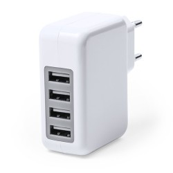 Chargeur USB Gregor - Rechargez 4 appareils simultanément