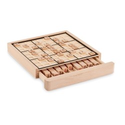 Jeu de Plateau Sudoku en Bois Personnalisable