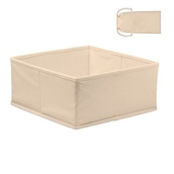 Grande boîte de rangement KON en coton pliable