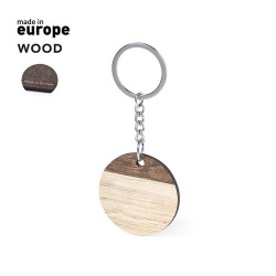 Porte-Clés Ciran en Bois Naturel - Personnalisable