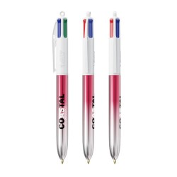 Stylo BIC® 4 Couleurs® Bicolor - Créativité au bout des doigts