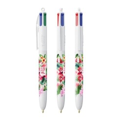 BIC® 4 Couleurs® Bille - Stylo Multicouleurs Personnalisable