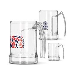 Mug Chope de Bière Plastique Incassable - 50 cl