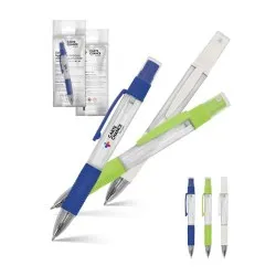 Stylo bille hydroalcoolique vaporisateur 4 ml personnalisé