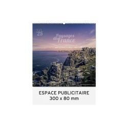 Calendrier PAYSAGES DE FRANCE 2025